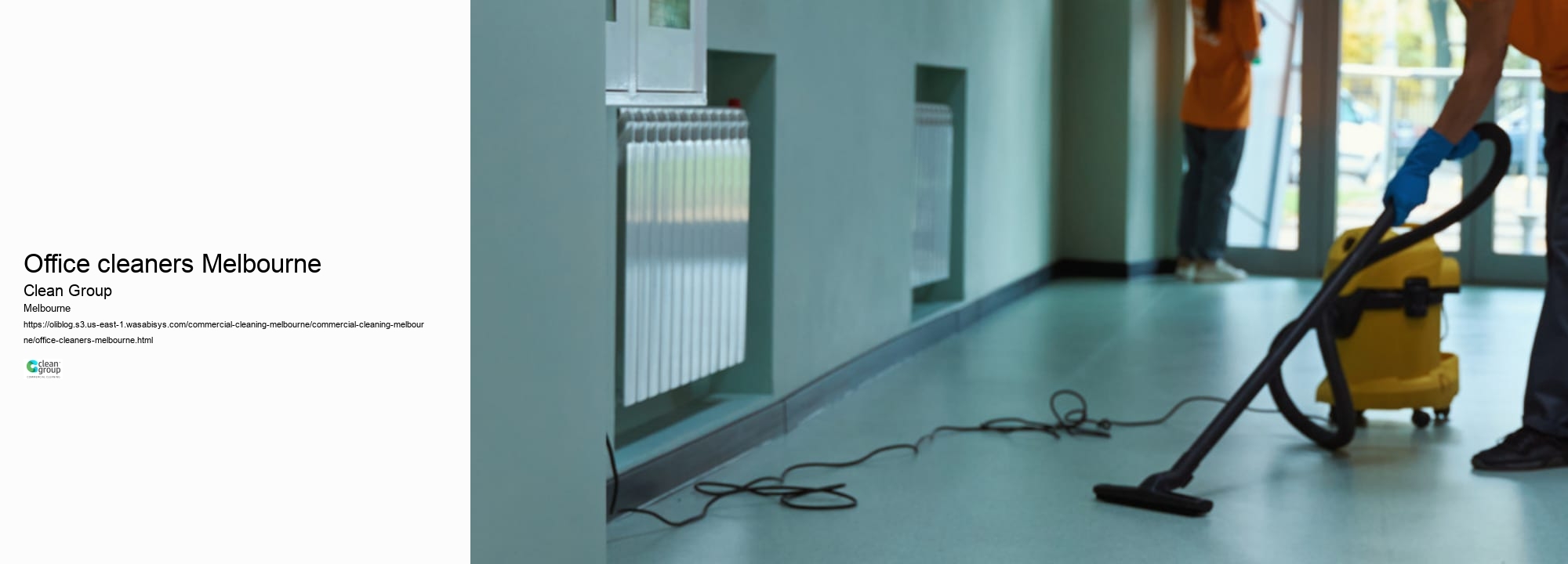 Office cleaners Melbourne