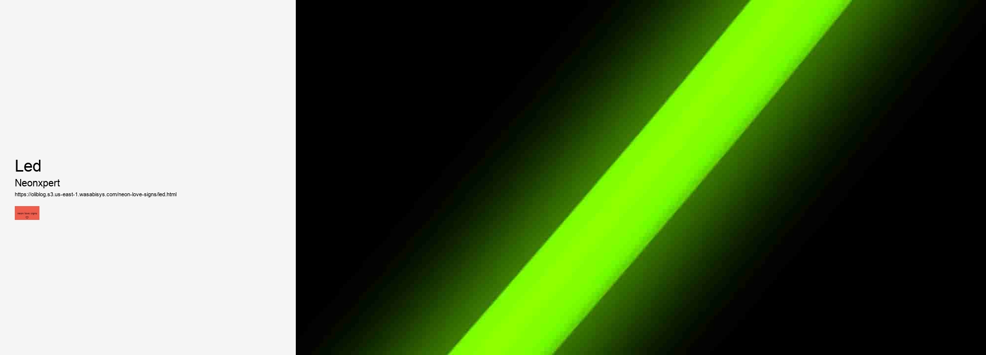 led