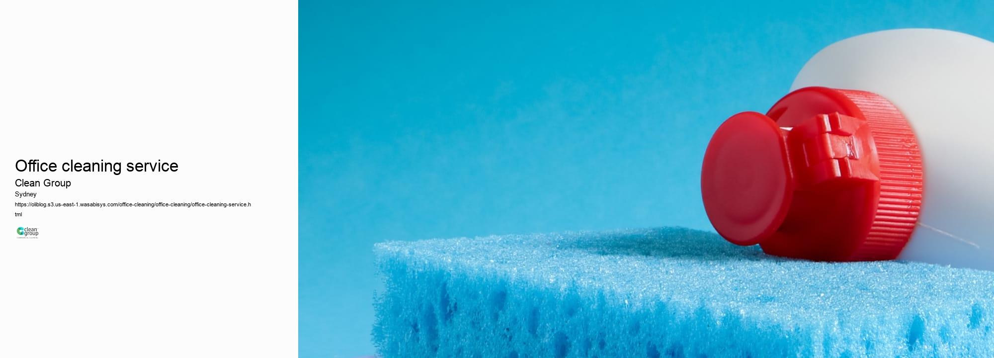 Office cleaning service