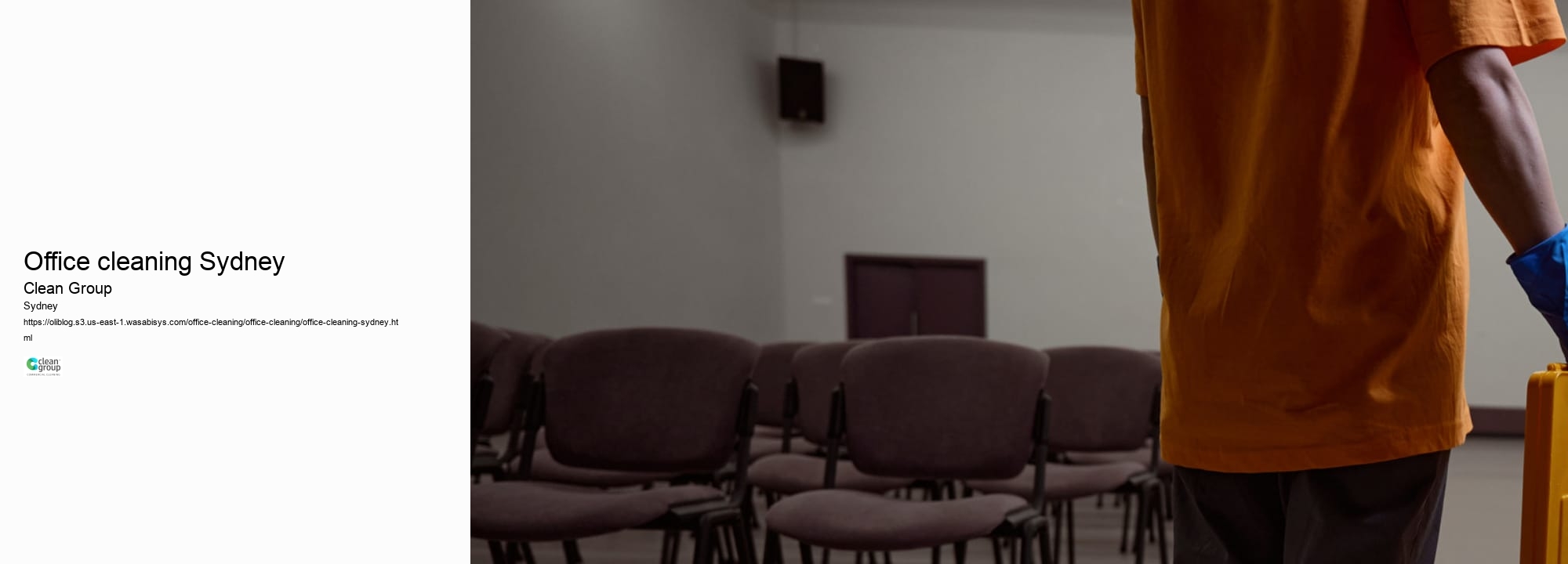 Office cleaning Sydney