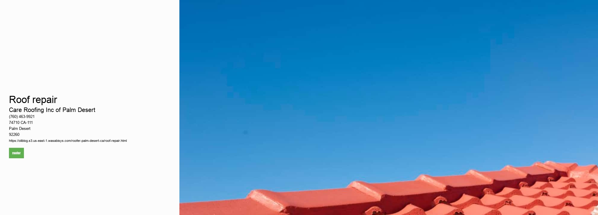roof repair