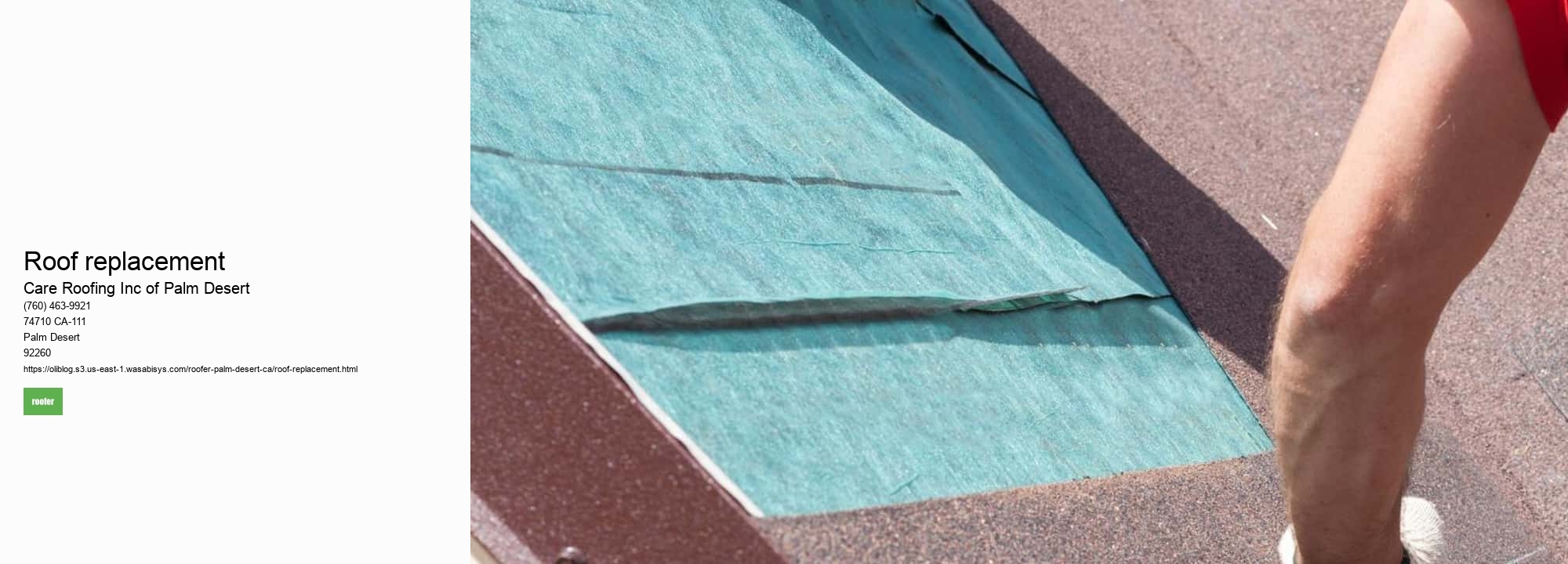 roof replacement